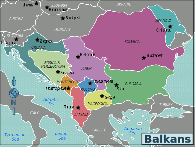 Krize a neklid na Balkáně