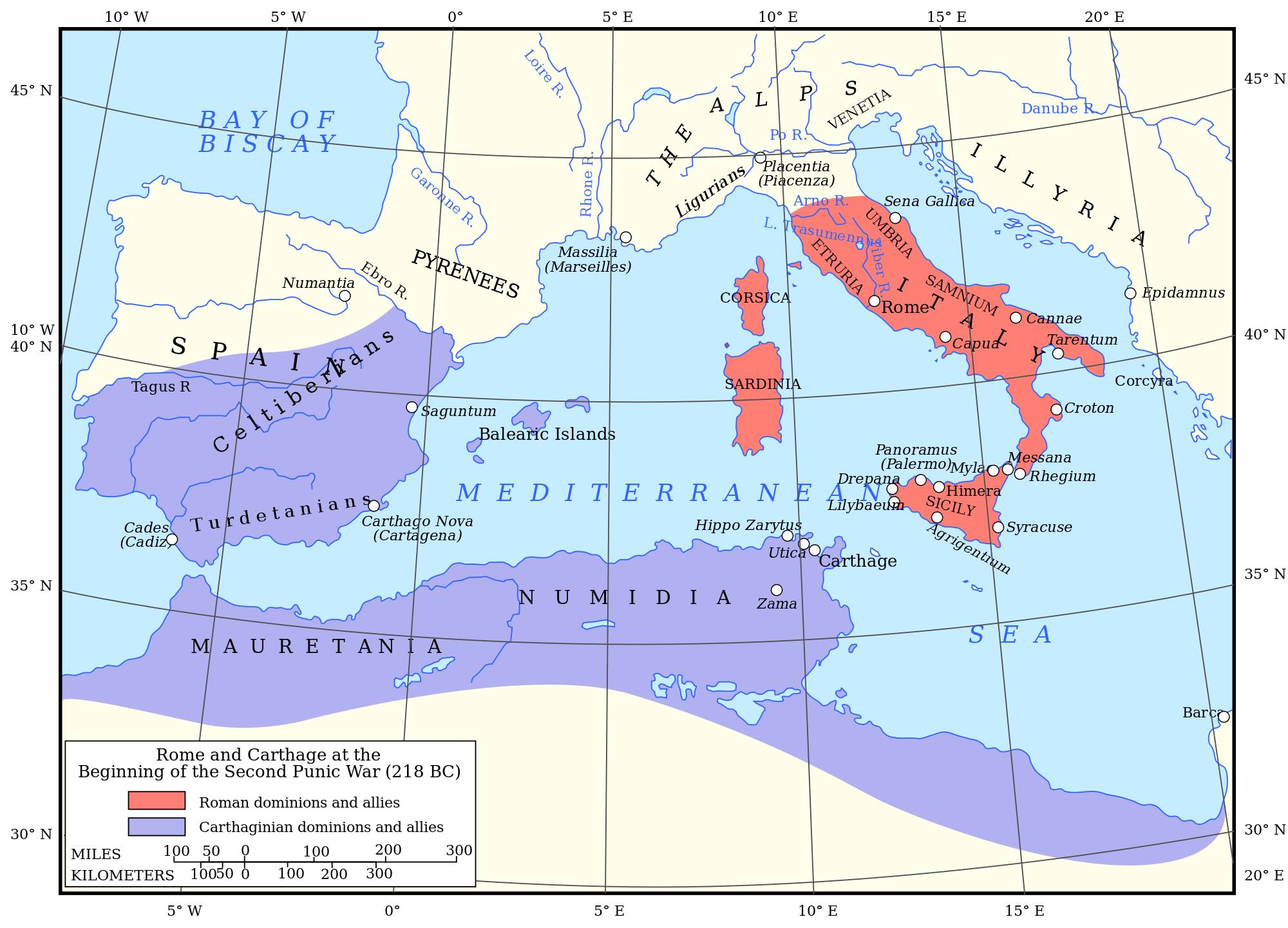 Hannibal vs. Rimania – Vojská v Druhej púnskej vojne I.