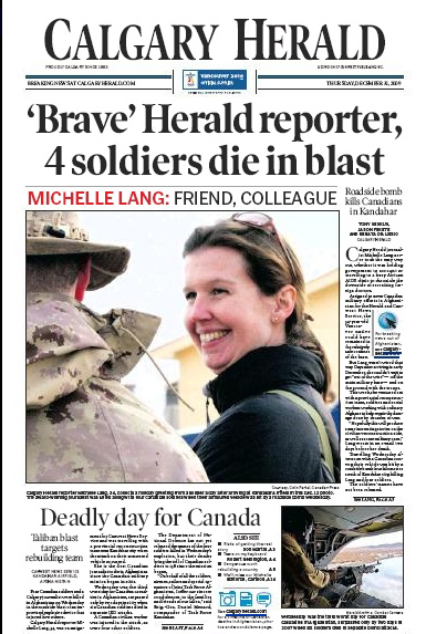 Calgary Herald Front