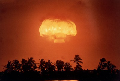 Dominic Bluestone, U. S. nuclear test; via Wikimedia Commons