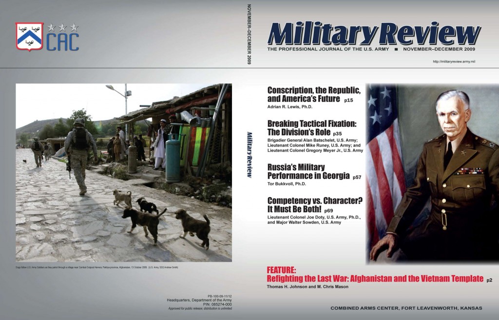Military Review (NovDec2009) cover